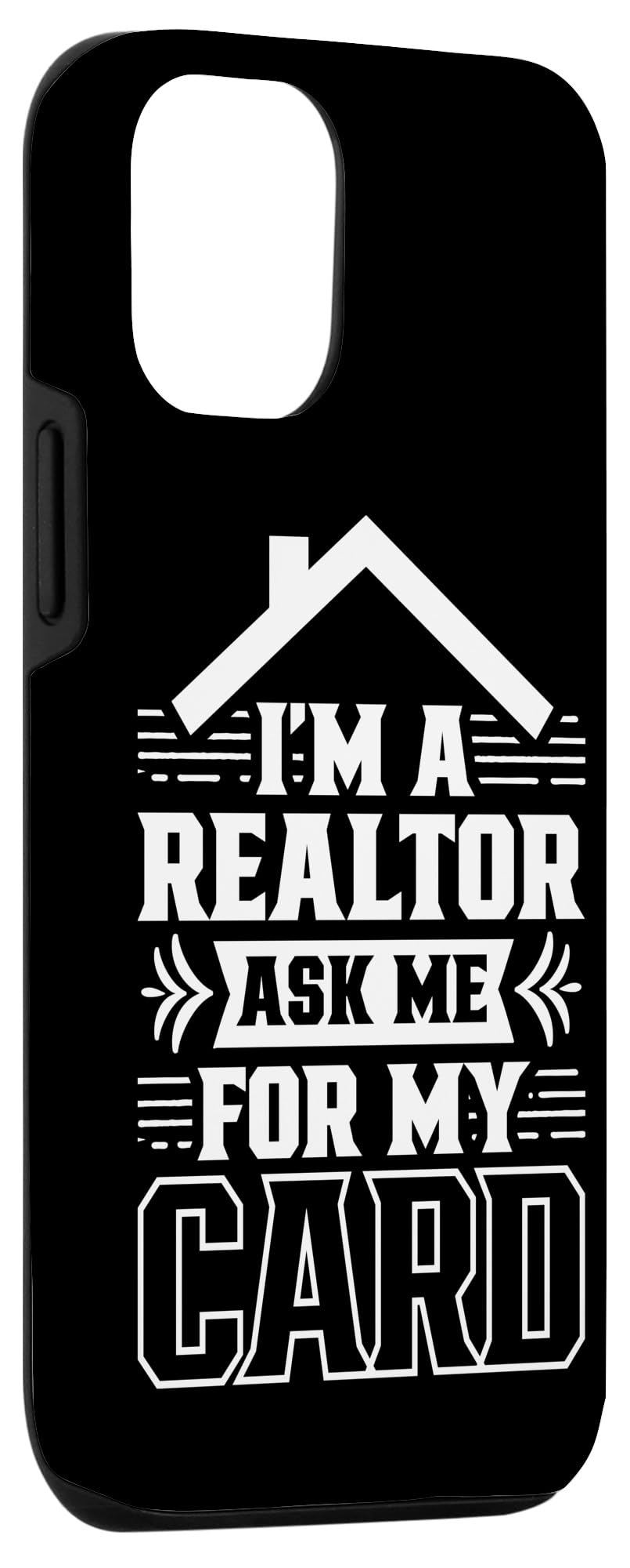 iPhone 12/12 Pro Realtor Case - Custom Real Estate Agent Broker Phone Cover - Perfect for Property Showings & Client Meetings