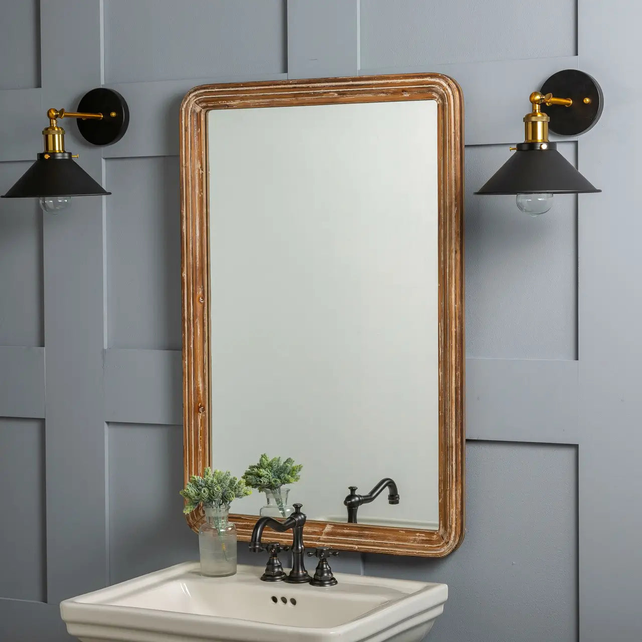 Clara Wall Mirror - Elegant Full-Length Floor Mirror for Bedroom, Living Room & Entryway - Modern Home Decor & Vanity Mirror - Perfect for Dressing, Selfies & Room Decor
