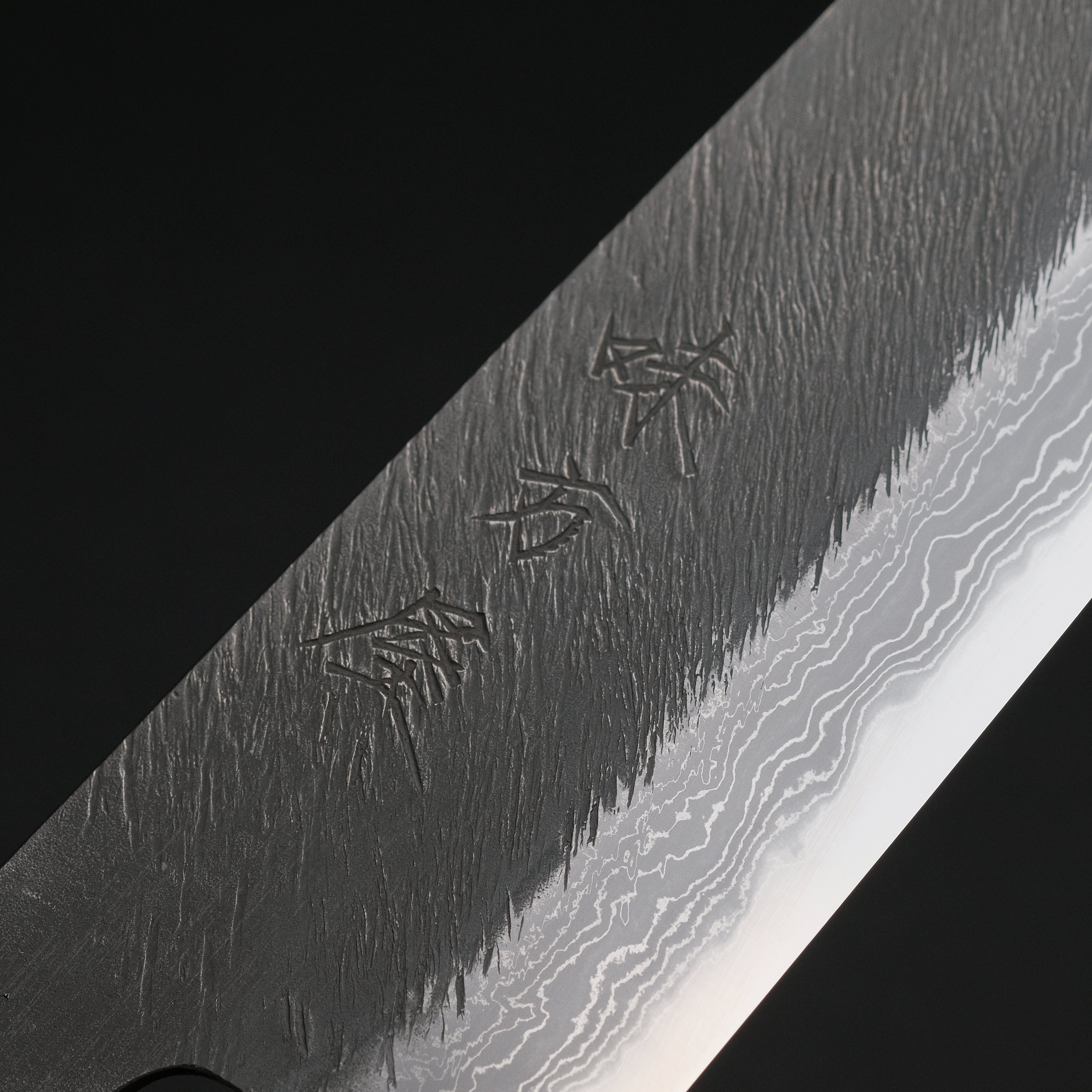 Ajikataya White #2 Matsuba Damascus Gyuto 240mm Japanese Chef Knife with Obankole Handle - Premium Kitchen Knife for Professional Chefs & Home Cooking, Perfect for Slicing, Dicing & Meat Cutting