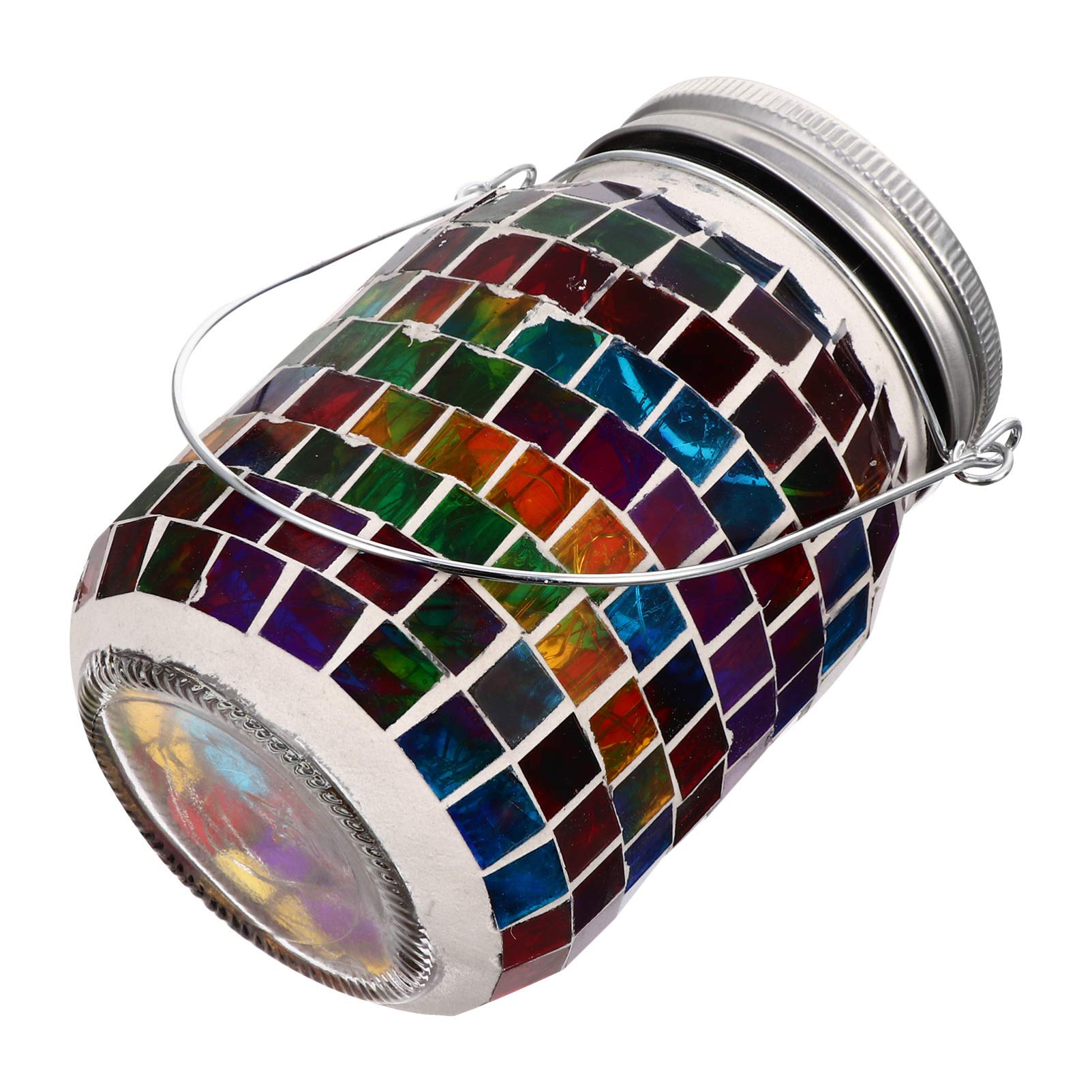 Solar Fairy Lights with Jars - Outdoor Hanging Decor for Garden, Patio, Balcony