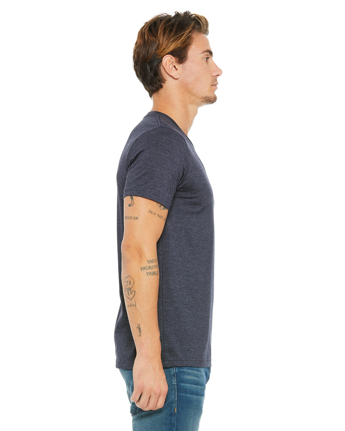 Bella + Canvas 3001CVC Unisex Heather CVC Crew Neck T-Shirt - Soft Cotton Blend for Everyday Comfort | Perfect for Casual Wear, Screen Printing & Custom Apparel