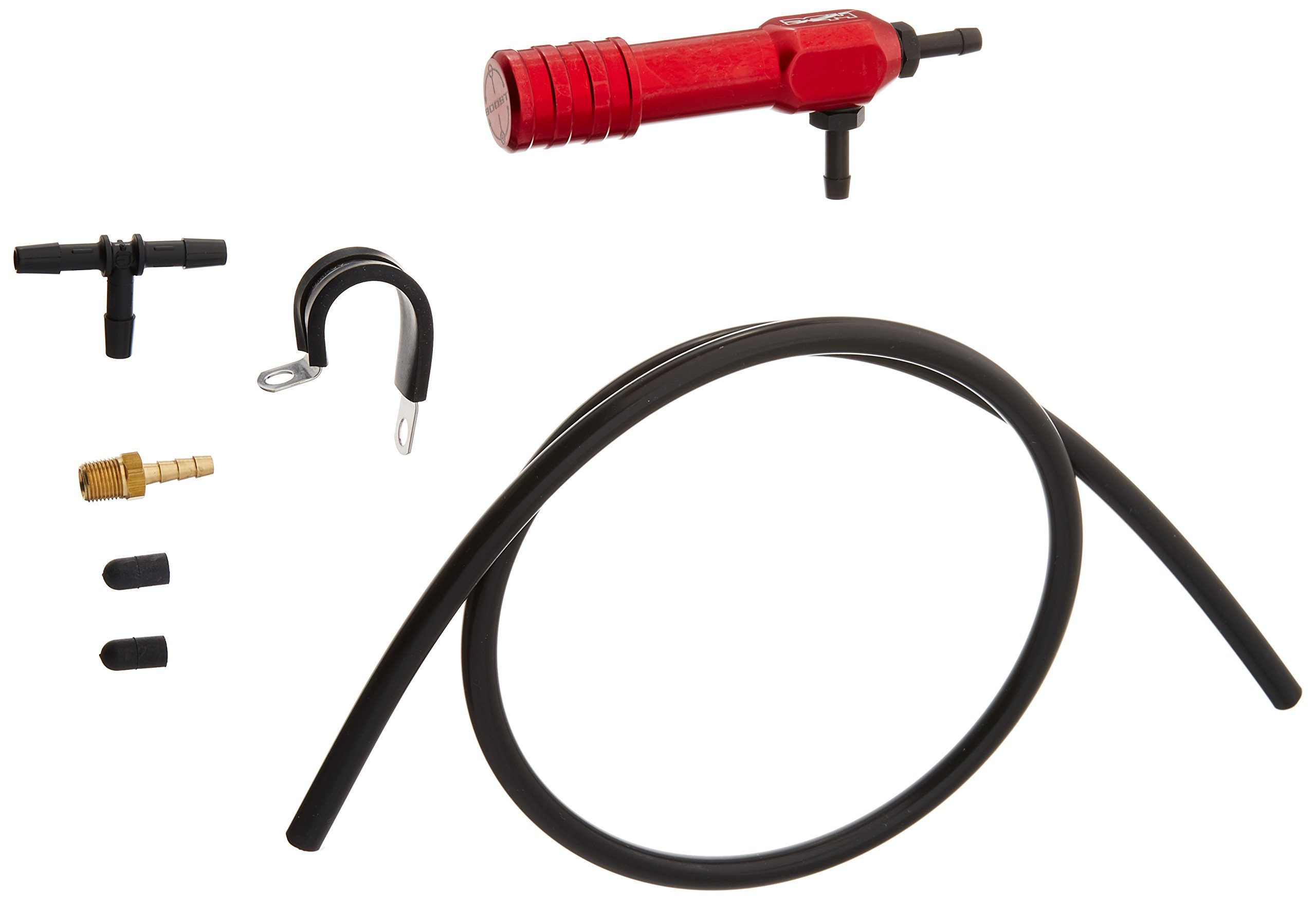 Hallman PRO-RD Manual Boost Controller for Turbocharged Cars - High Performance Red Anodized Aluminum Boost Regulator for Racing & Street Tuning (Perfect for Track Days & Performance Upgrades)