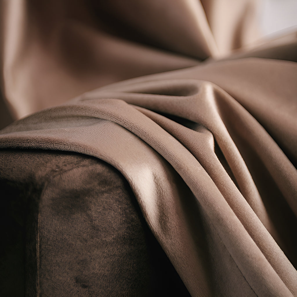 Blackout Curtains for Bedroom - Blakely Velvet Room Darkening Custom Drapes, Thermal Insulated & Noise Reducing Window Treatments for Home, Office, Nursery (100% Light Blocking) - Perfect for Shift Workers & Light Sleepers