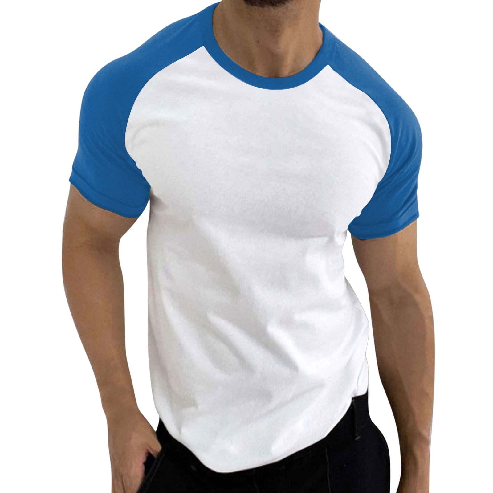Men's Long Sleeve Under Scrub Shirts & Relaxed Fit Short Sleeve T-Shirts - Comfortable Workwear for Medical Professionals, Nurses, and Healthcare Workers - Perfect for Hospital Shifts, Clinics, and Daily Wear