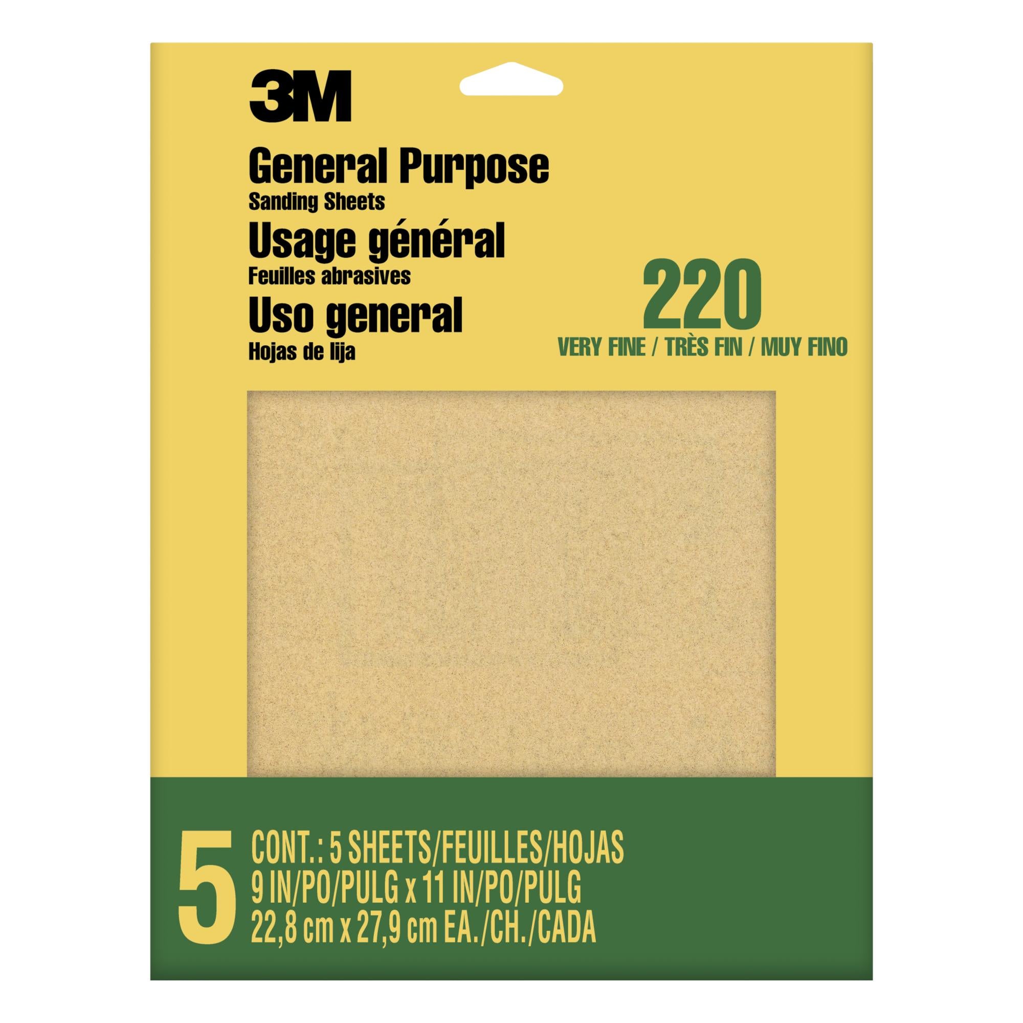 3M Aluminum Oxide Sandpaper 9000NA, 9