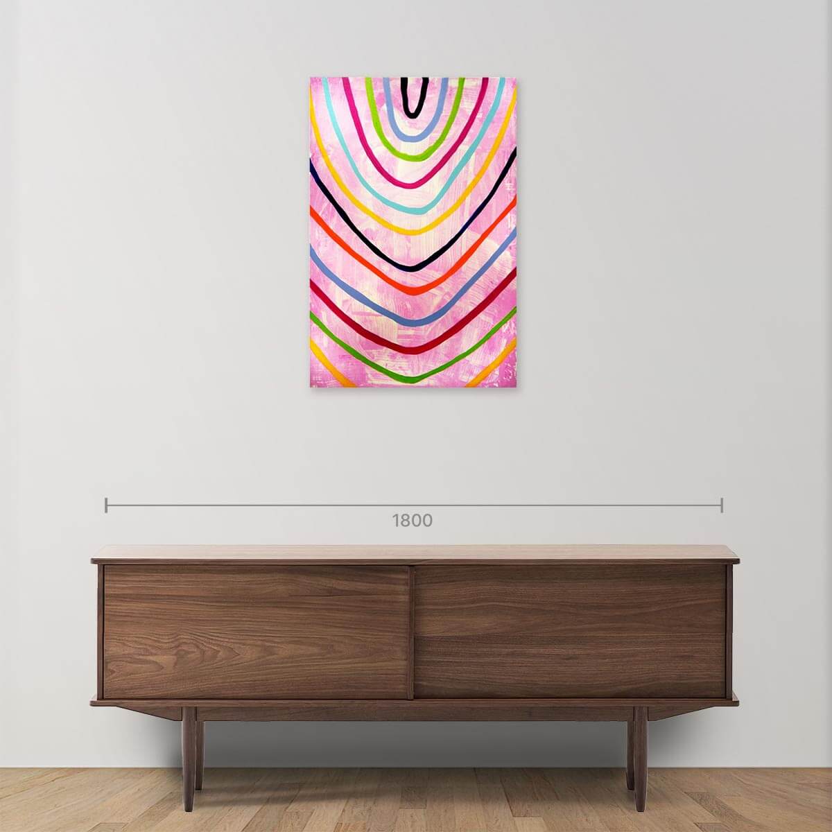 Abstract Mixed Media Canvas Art - Handmade Modern Wall Decor for Living Room, Bedroom & Office - Unique Textured Painting for Home & Office Décor