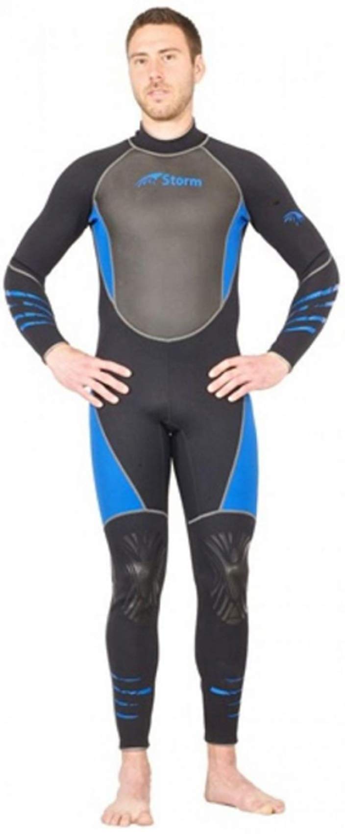 Storm Accessories 3/2mm Men's Full Suit Wetsuit for Snorkeling, Scuba Diving & Water Sports | Warm & Flexible for Ocean, Pool & Beach Adventures