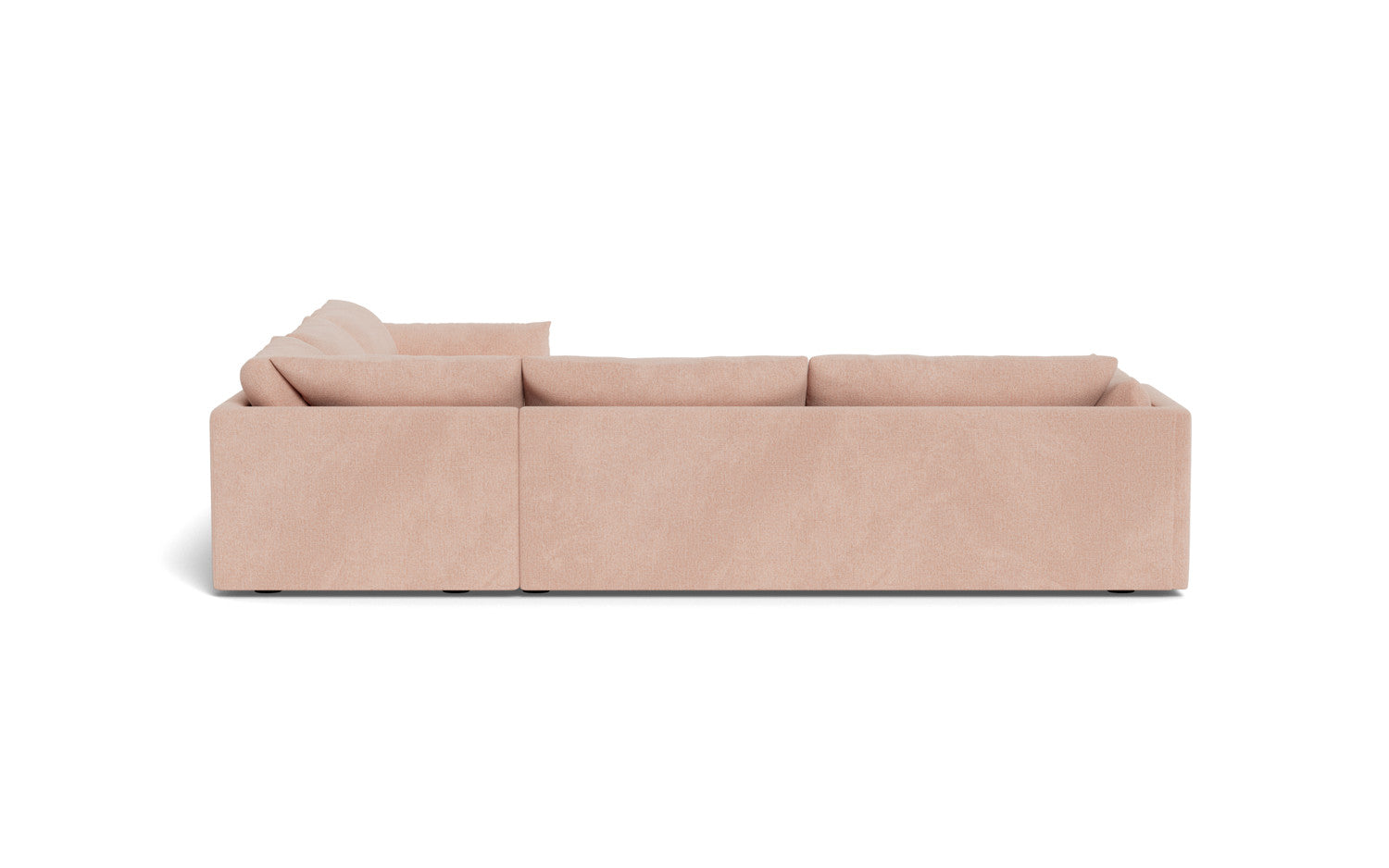 SoCo 124 Corner Sectional Sofa - Modern L-Shaped Couch with Storage & Recliner for Living Room, Family Room, or Home Theater - Comfortable Fabric Upholstery & Sturdy Frame