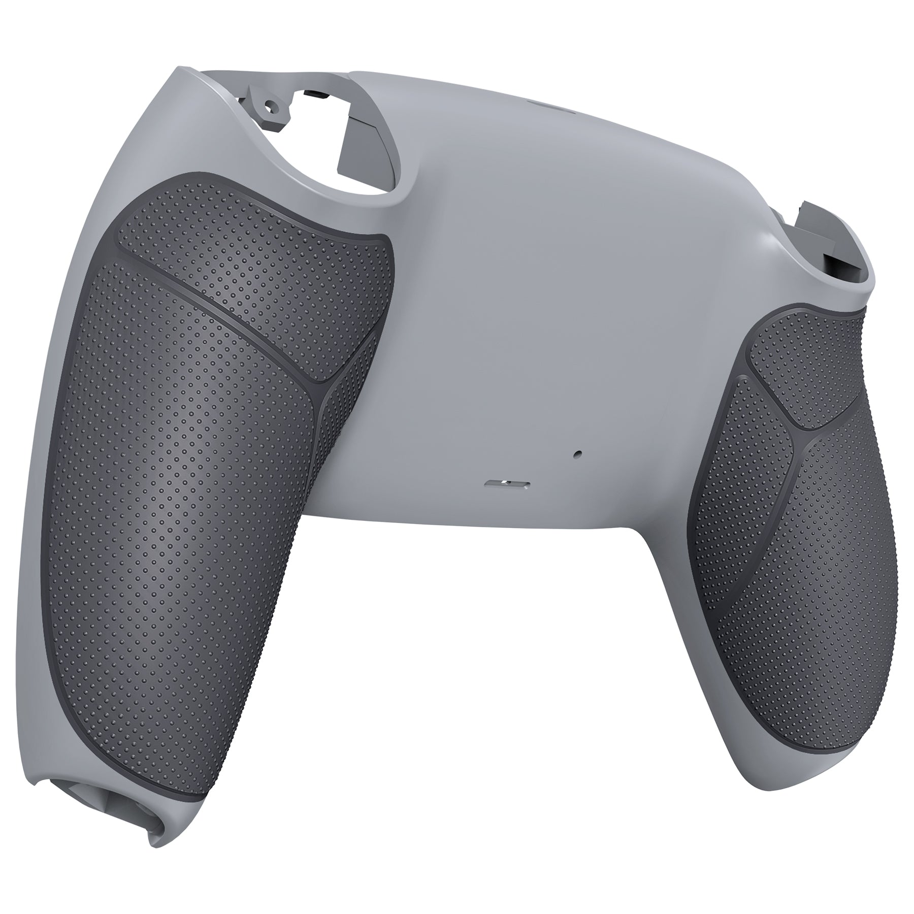 eXtremeRate Performance Grip Replacement Back Shell for PS5 Controller BDM-010/020/030/040/050 - Rubberized New Hope Gray & Classic Gray - Enhanced Gaming Comfort for Long Play Sessions