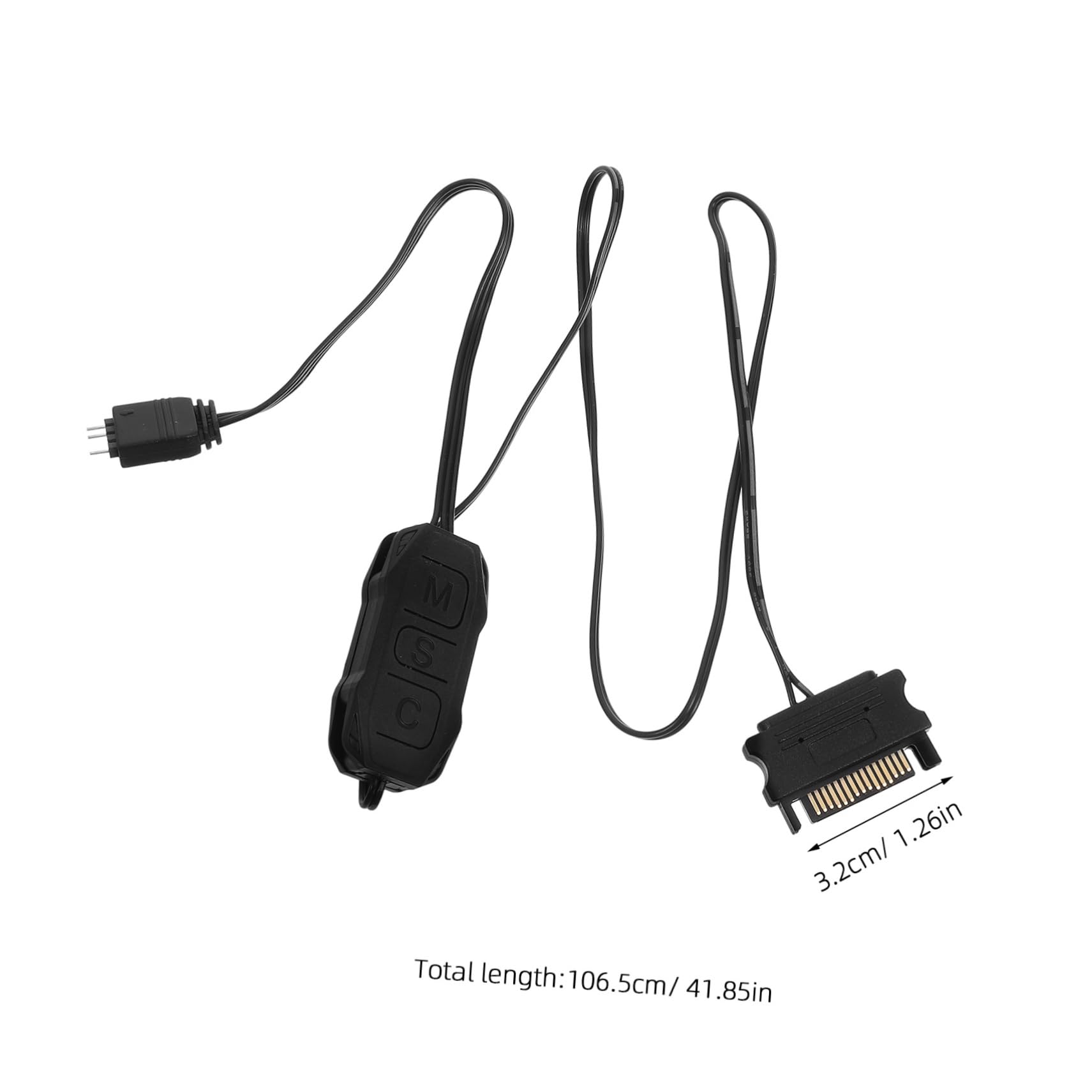 Mini RGB LED Controller for PC Motherboard - Easy Install RGB Lighting for Gaming Setup