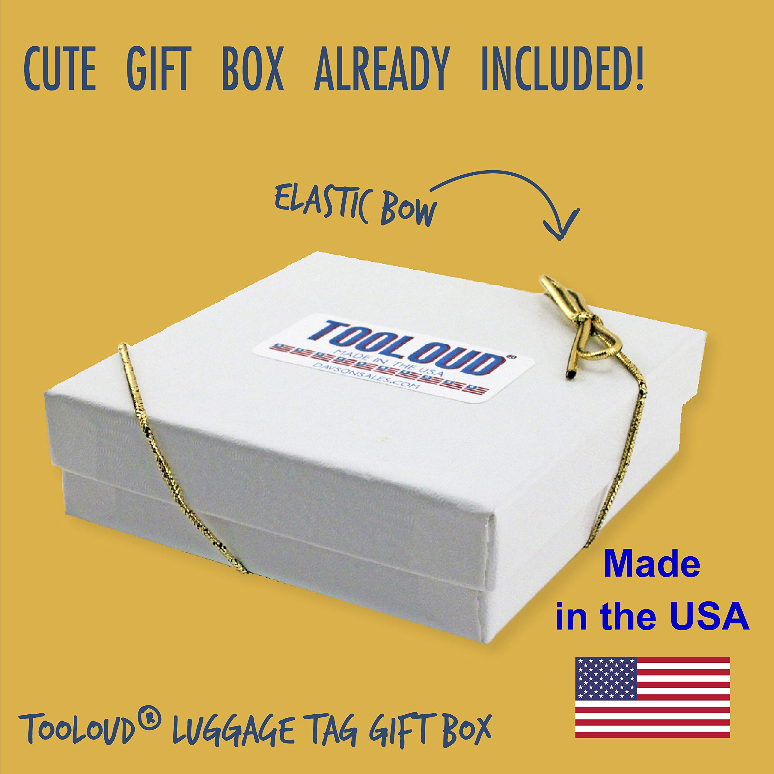TooLoud Nature Beauty - Single Side All Over Print Luggage Tag with Stunning Cliff Design | Perfect for Travel Bags, Suitcases & Backpacks