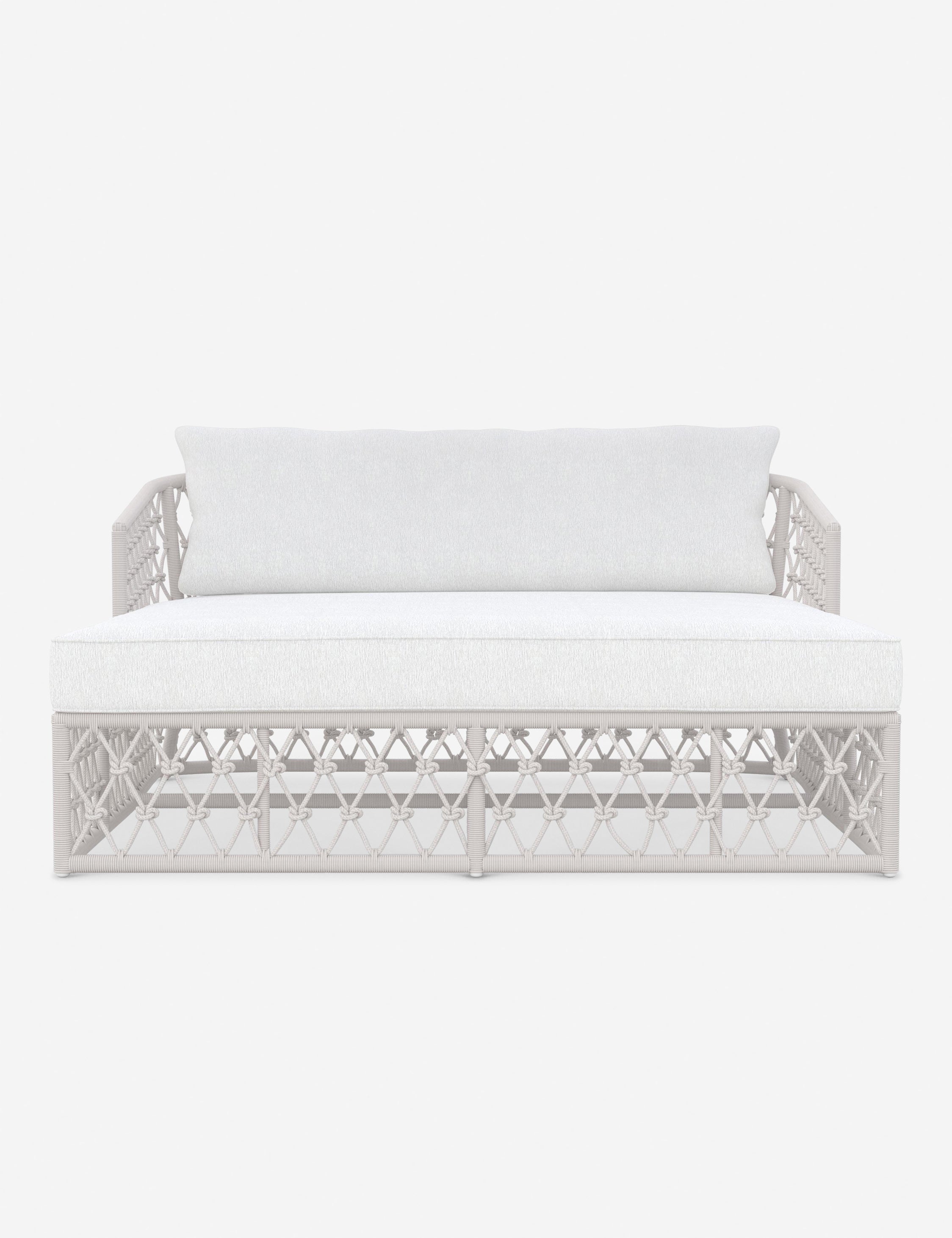 Gibbs Indoor Outdoor Daybed - Modern Patio Lounge Chair for Backyard, Poolside & Sunroom Relaxation