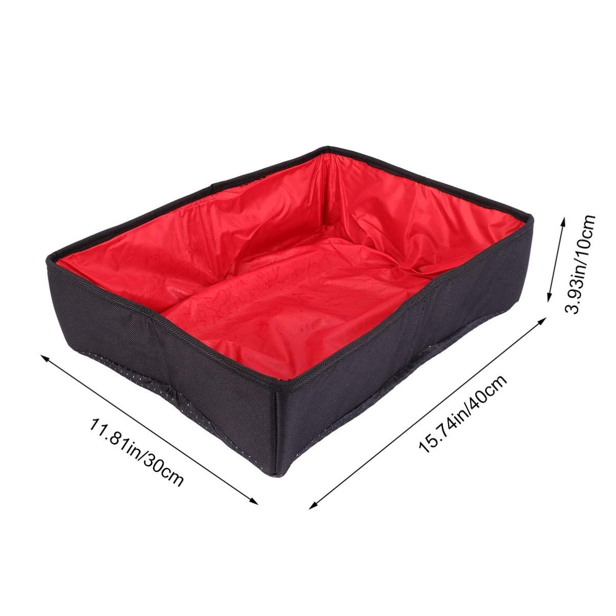Foldable Portable Cat Litter Box for Kittens - Collapsible Travel Litter Pan with Cloth Cover for Home & Outdoor Use | Perfect for Small Spaces, Apartments, Camping & Road Trips