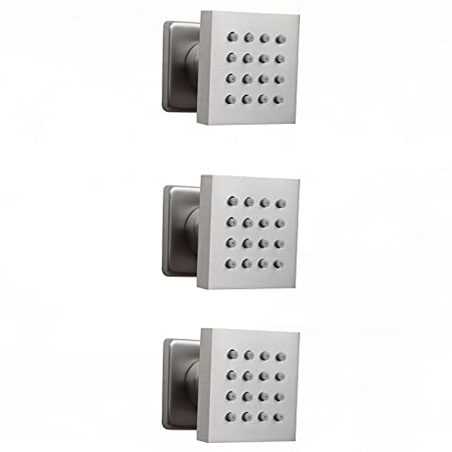 Brushed Nickel: 3 PCS