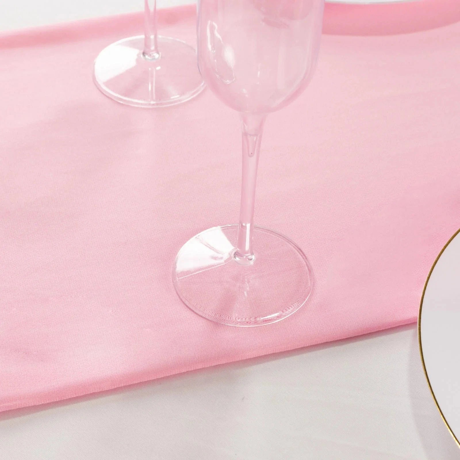 12-Pack Premium Scuba Polyester Table Runners - 108 Inch Long Wrinkle-Resistant Dining Table Decor for Weddings, Parties & Holiday Celebrations