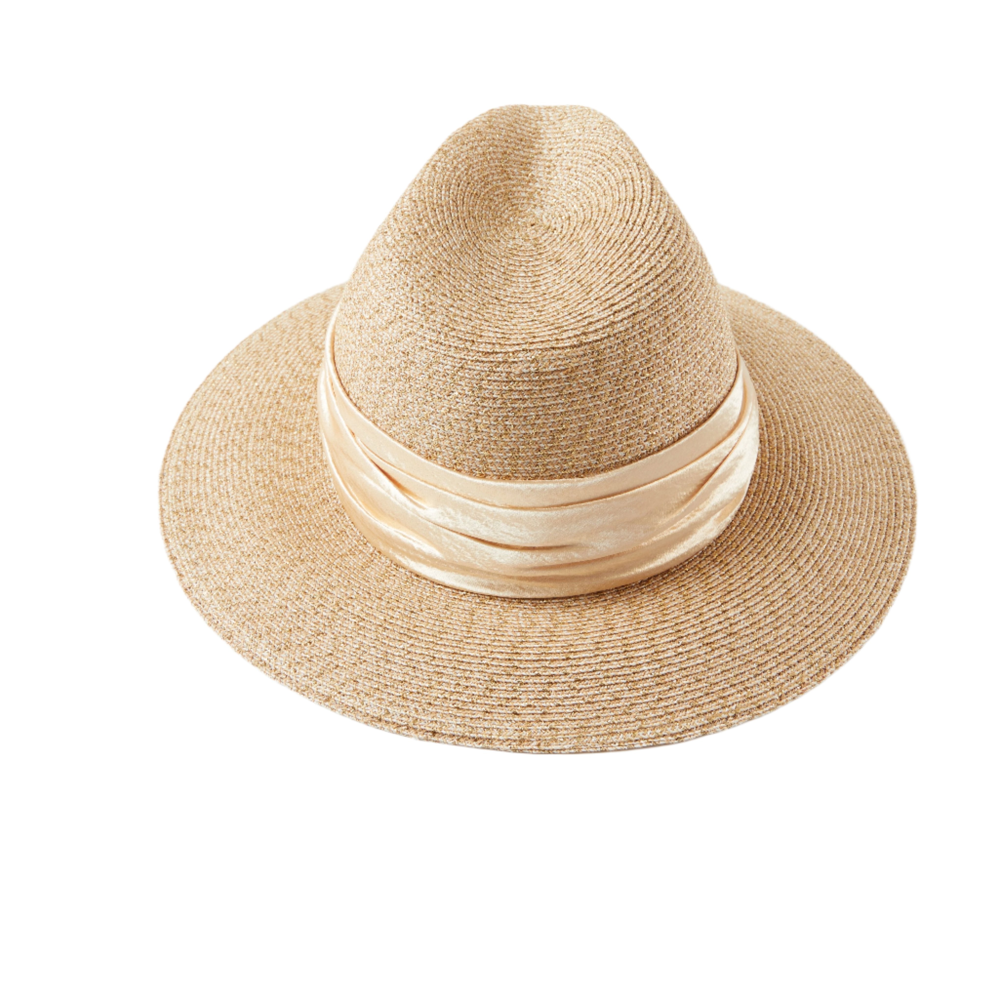 Courtney Toyo Packable Fedora Hat - Lightweight Travel Sun Hat for Women, Foldable Summer Beach Hat with UPF 50+ Sun Protection - Perfect for Vacations, Outdoor Adventures & Fashion Accessories