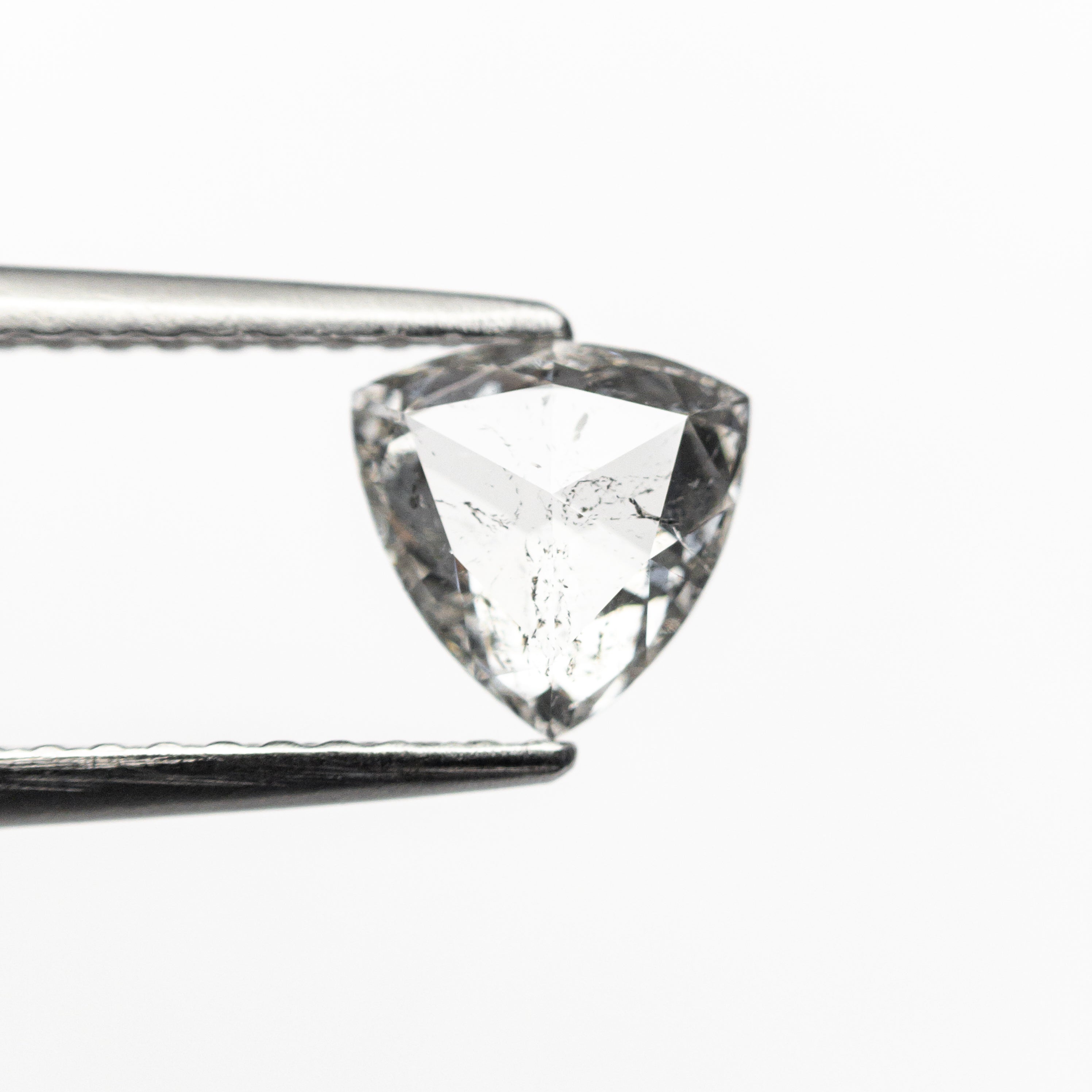0.65ct Trillion Rose Cut Gemstone - 6.13x6.01x2.14mm Natural Loose Diamond for Jewelry Making & Engagement Rings
