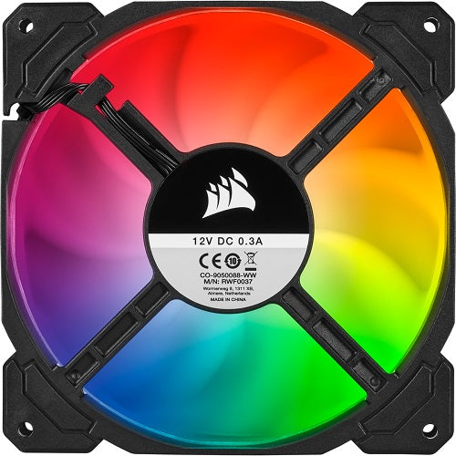 Corsair iCUE SP140 RGB PRO High-Performance 140mm PC Cooling Fan with Vibrant RGB Lighting - Perfect for Gaming Rigs & Custom PC Builds