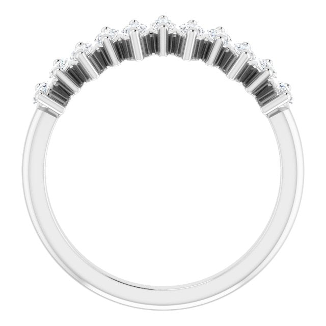 1.10 Carat Marquise Cut Diamond Wedding Band - Elegant Bridal Ring for Engagement & Anniversary Gifts