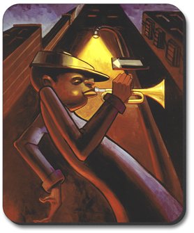 Art Plates Midnight Solo Mouse Pad - Large Gaming Mousepad with Non-Slip Base for PC, Laptop & Office Use