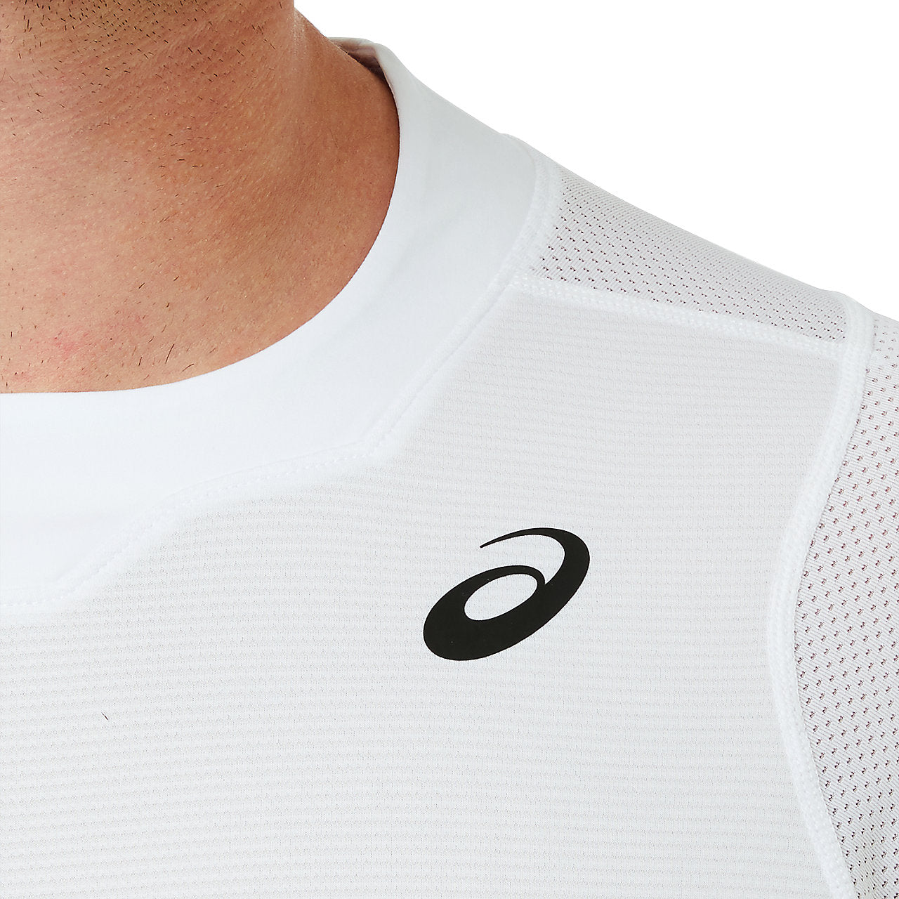 ASICS Men's Gel-Cool Short Sleeve Running Shirt - Moisture-Wicking Athletic Top for Jogging & Gym Workouts (White) - Perfect for Summer Training & Outdoor Sports