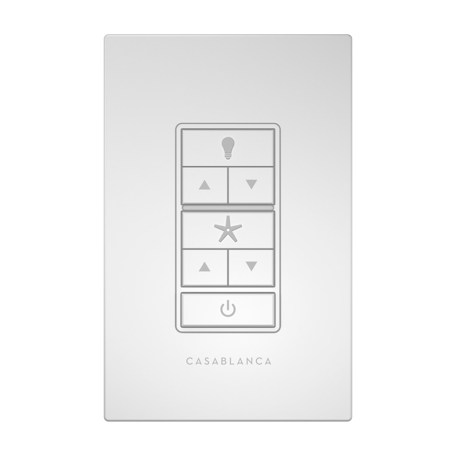 4-Speed Wall Control Fan Switch - K692701000 - Perfect for Home, Office, and Bedroom Ventilation