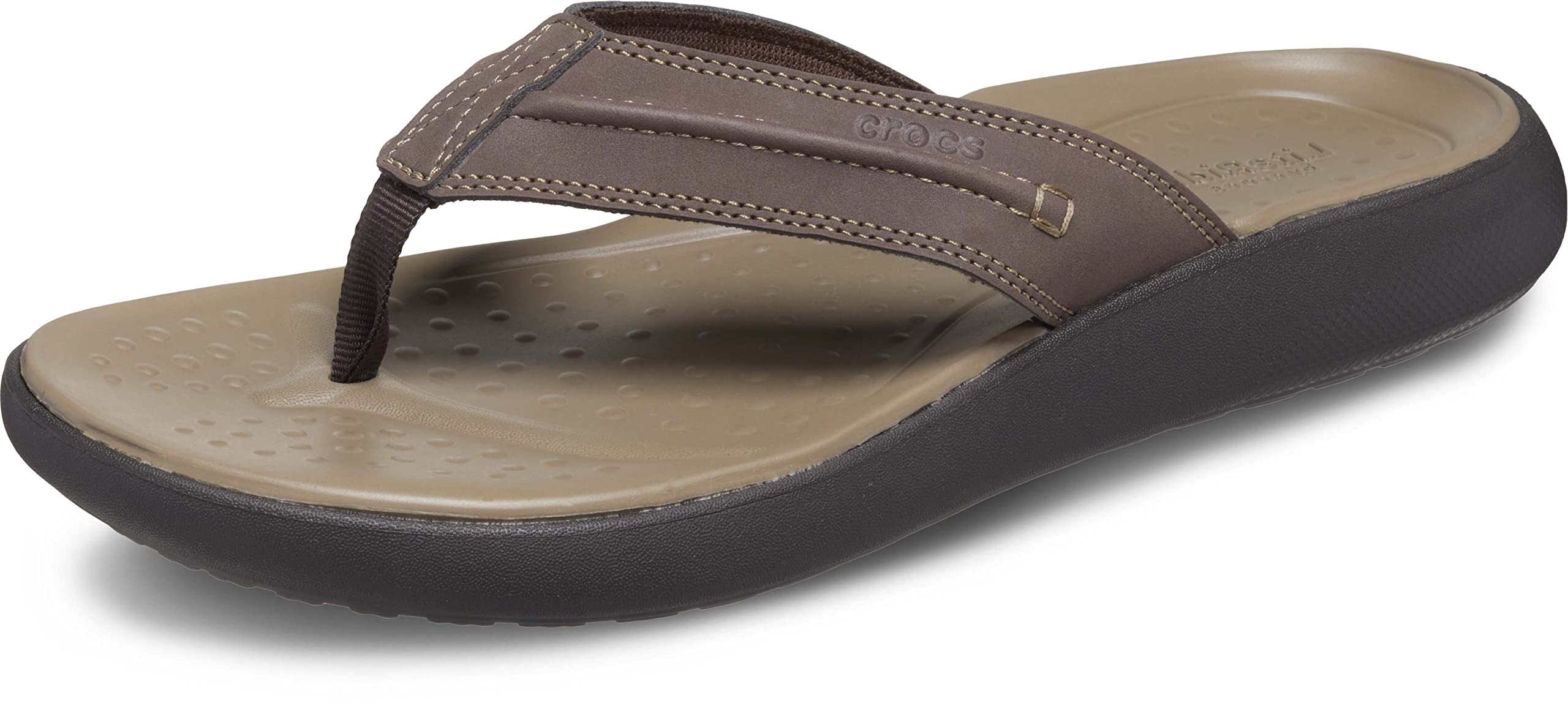 Crocs Men's Yukon Vista II Flip Flops - Comfortable Outdoor Sandals for Beach, Pool & Casual Wear - Lightweight & Waterproof Summer Shoes