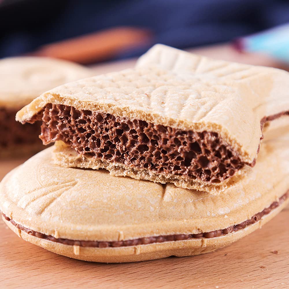 Original Flavor Taiyaki - Authentic Japanese Wagashi Sweet, Traditional Asian Dessert Snack (0.6oz x 2 Pack) - Perfect for Afternoon Tea, Gift Giving & Daily Snacking
