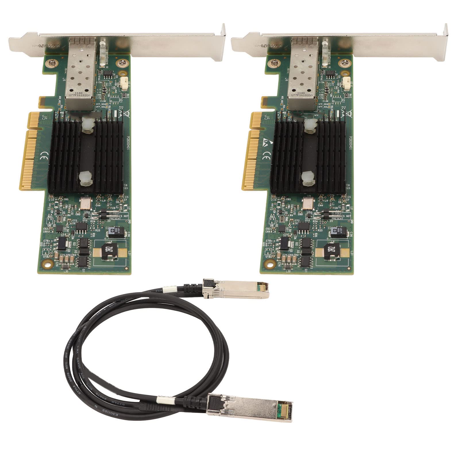 2 Pack MNPA19 Ethernet Network Adapter Card - High Speed Gigabit PCIe LAN Card for Desktop PC, Gaming & Server Use