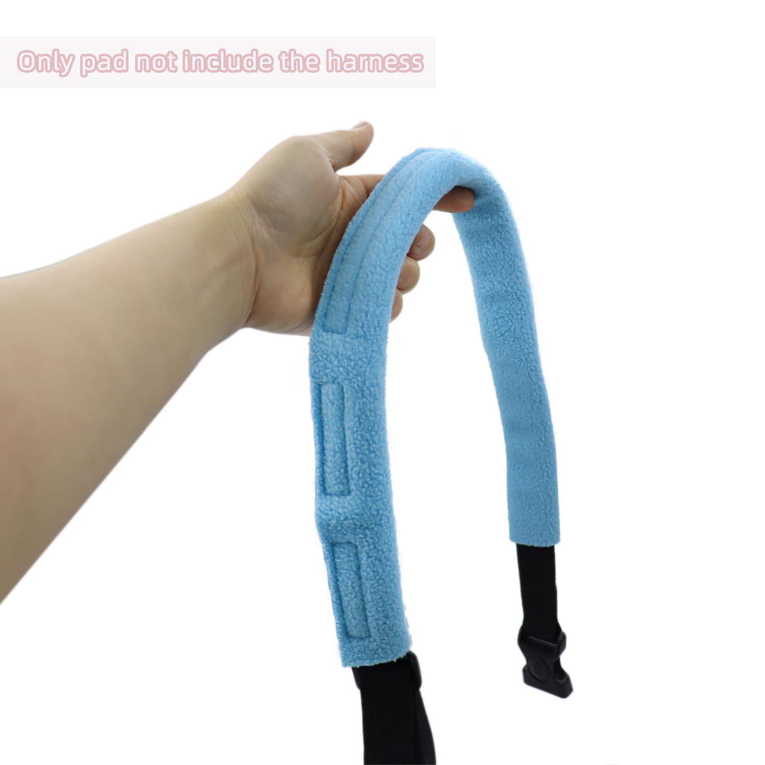 Premium Dog Harness Padding - Soft Armpit Protector for Dogs to Prevent Chafing & Rubbing | Comfortable Pet Vest Cover for Walking, Running & Outdoor Adventures