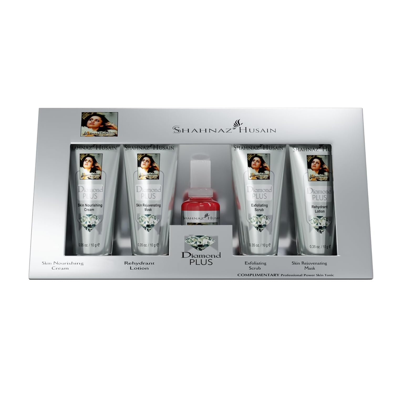 Shahnaz Husain Gold Facial Kit - Skin Care & Repair Treatment with Power Tonic | 100% Original with Hologram | Professional Skin Revival for Glowing Complexion | Perfect for Daily Skincare Routine & Spa Treatments