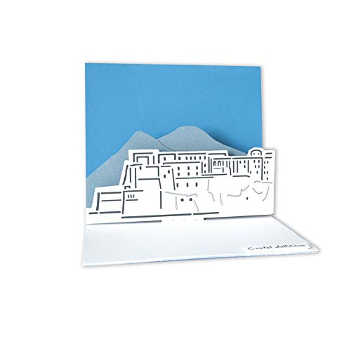 Handmade Napoli Pop-Up Postcard Collection - Scenic Views & Paper Voices - Compact Travel Souvenir for Italy Lovers - Perfect for Gifts, Scrapbooking & Home Decor
