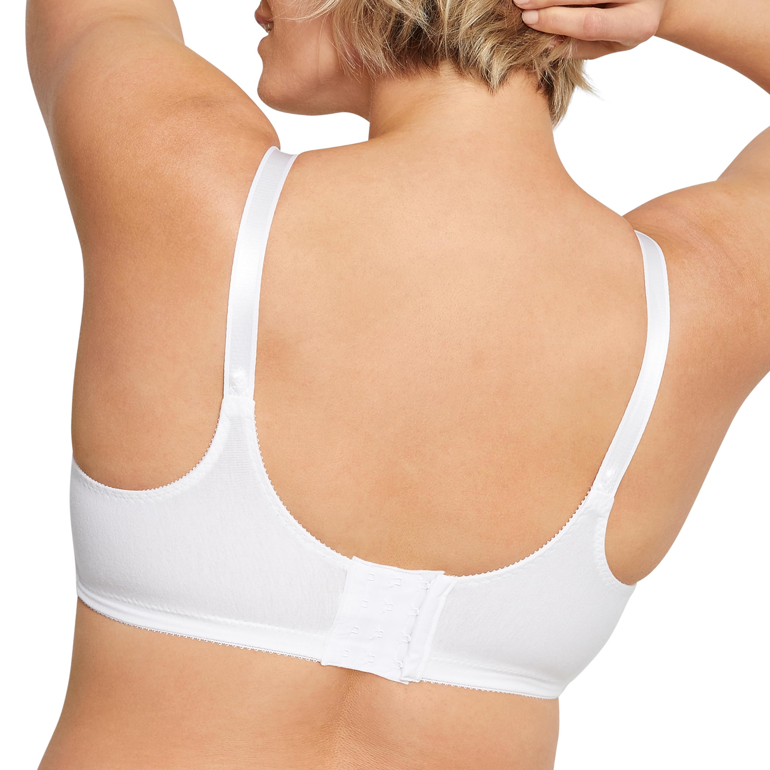 Bali Cotton Wire-Free Comfort Bra - Soft Support for Yoga, Lounge & Everyday Wear