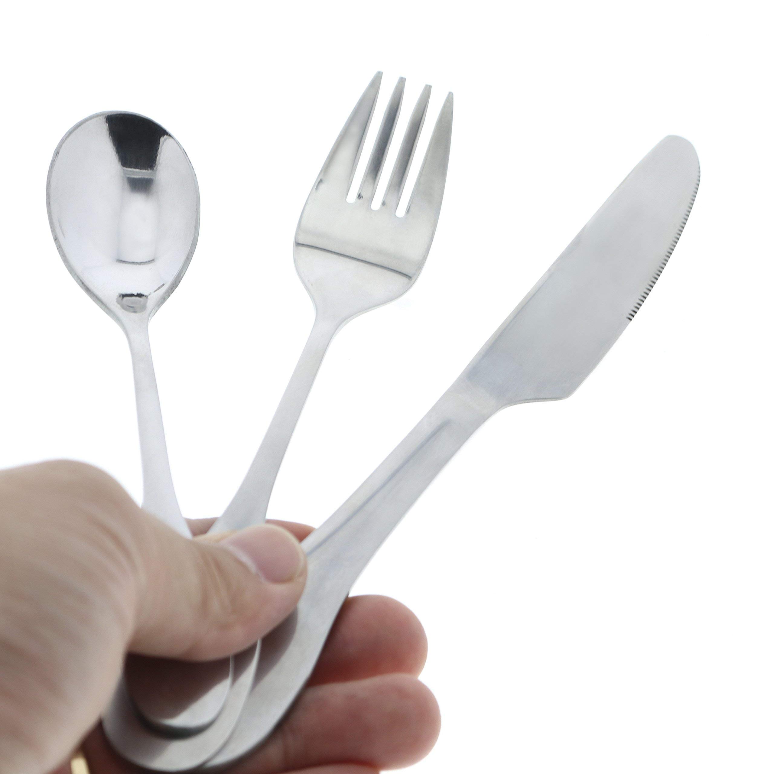 Mindful Eating Portion Control Flatware Set - Weight Loss & Bariatric Diet Utensils for Healthy Eating Habits | Perfect for Portion Control, Weight Management & Post-Surgery Recovery