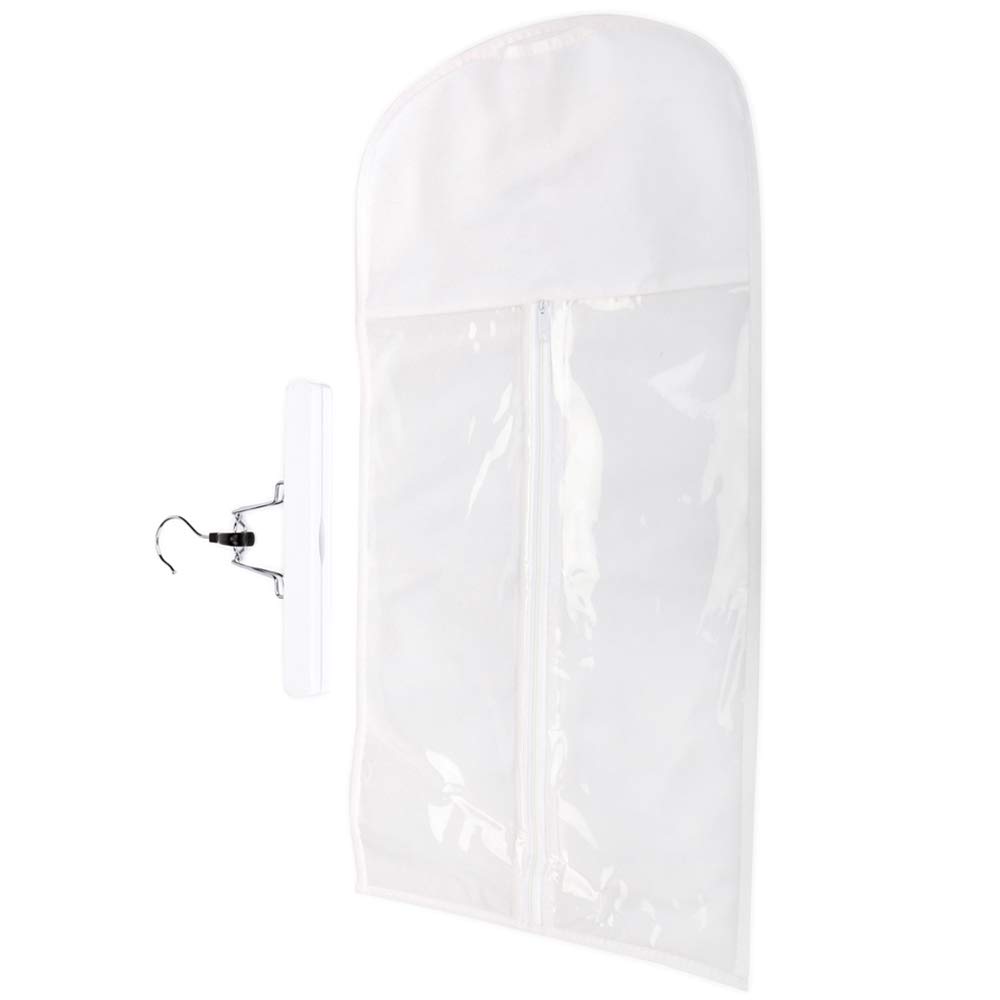 Durable Hair Extensions Storage Bag with Wooden Hanger - for Travel & Salon Use