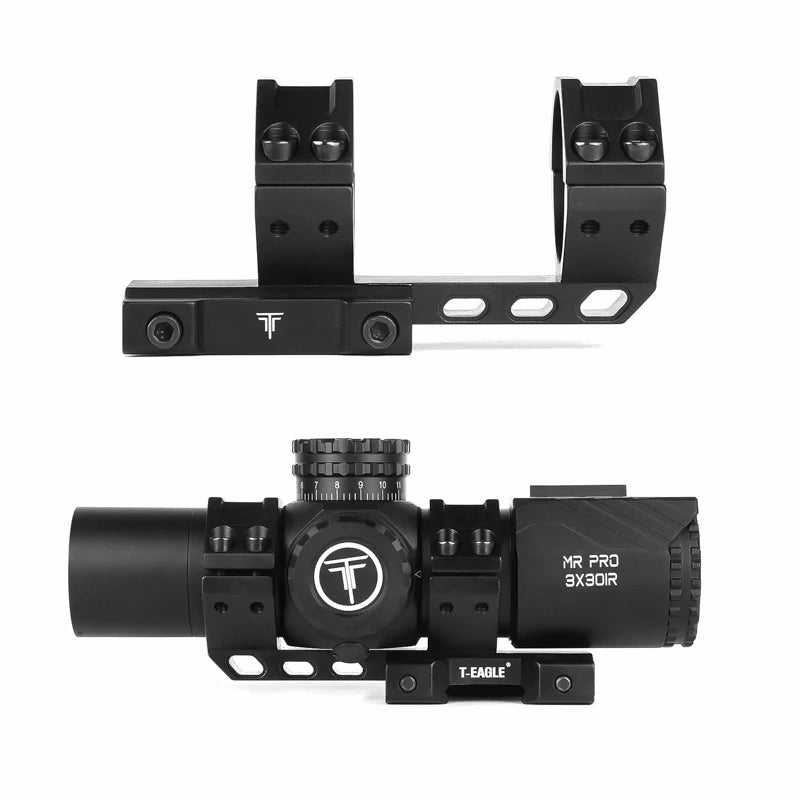 T Eagle MR Pro 3-9x30IR Hunting Rifle Scope - 34mm Tube Optical Sight for Airsoft, Pistol & Airgun - Perfect for Tactical Shooting, Hunting & Outdoor Adventures