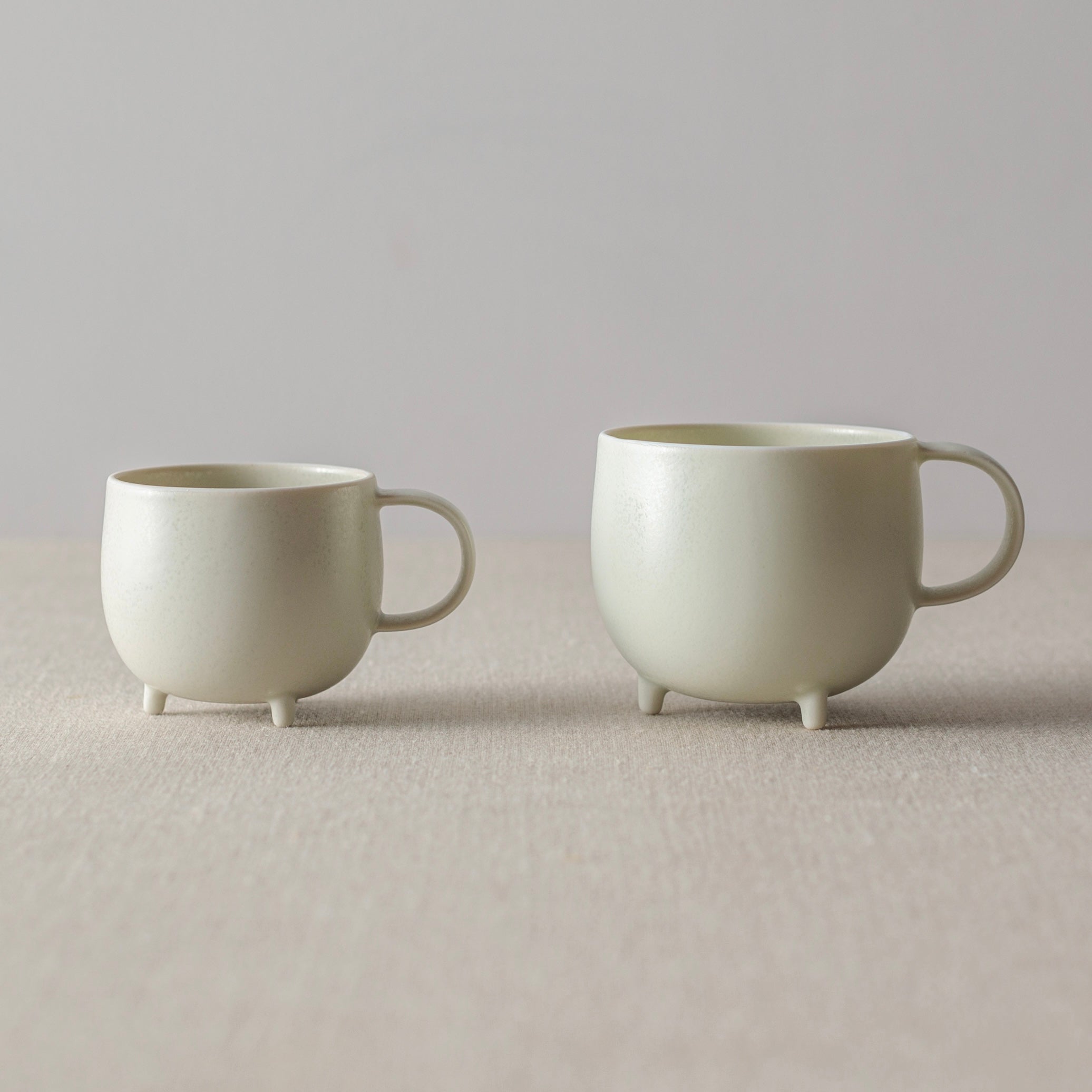 Marumi Series Three Legs Round Mug Cup 180ml - Perfect for Coffee, Tea & Hot Drinks at Home or Office