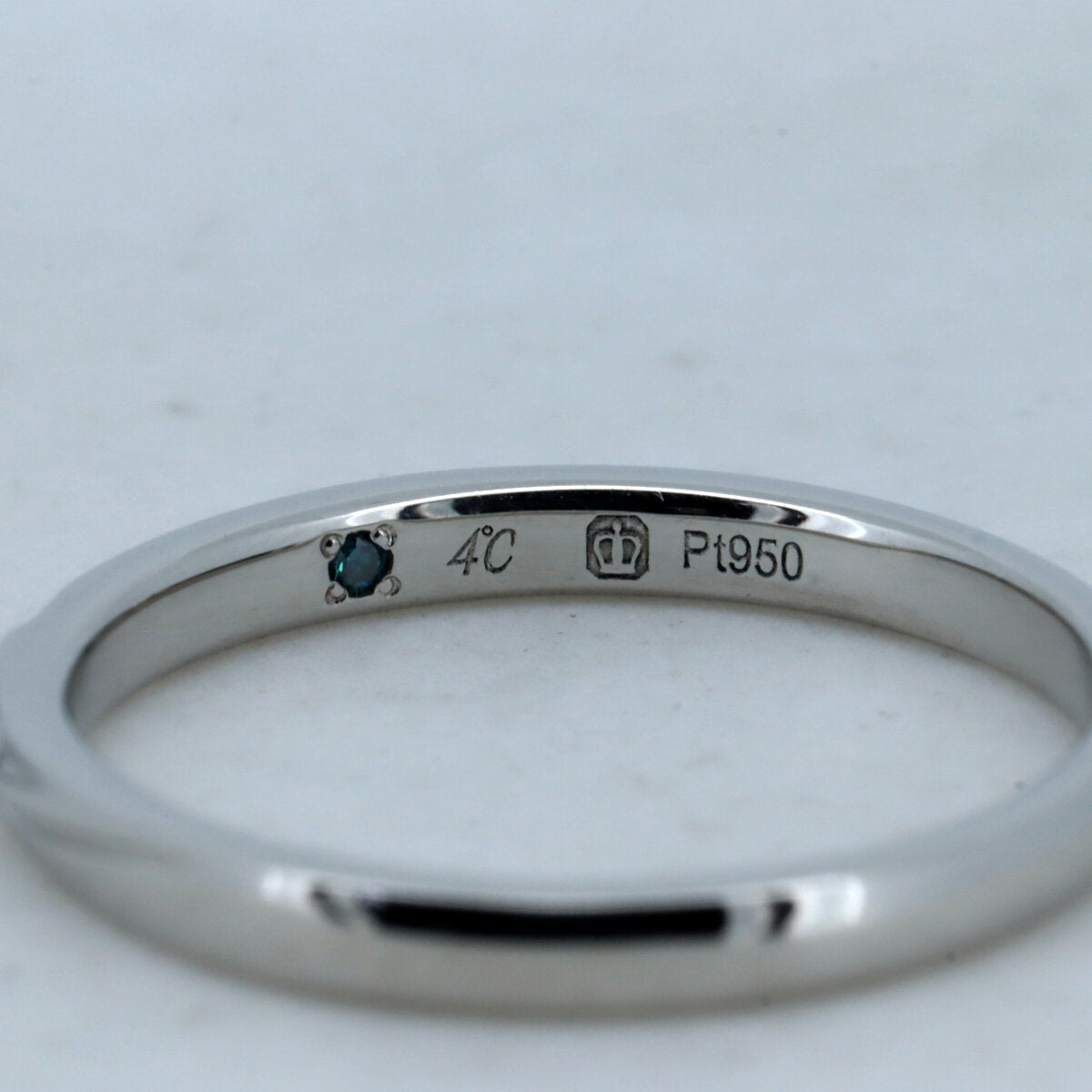 4℃ Diamond Ring Pt950 Platinum - Elegant Solitaire Engagement & Wedding Band for Women - Perfect for Proposals, Anniversaries & Special Occasions