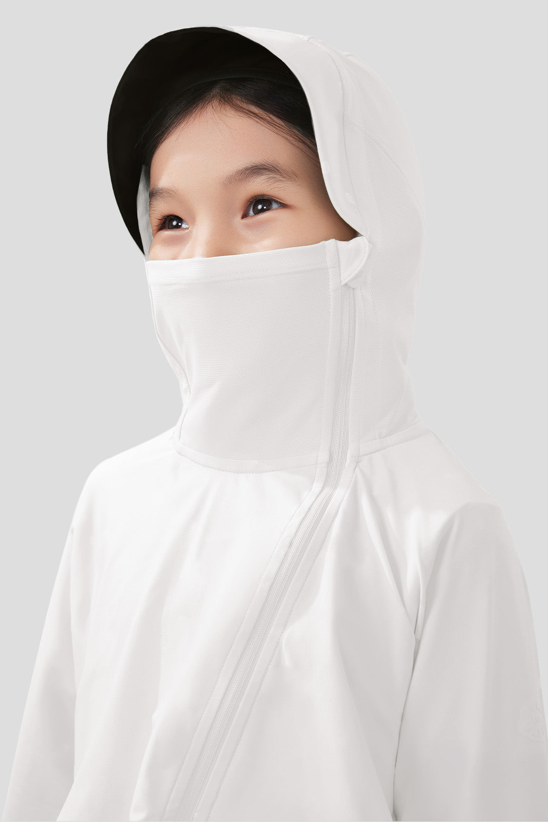 Icecape UPF50+ Kids Sun Protection Jacket - Lightweight UV Blocking Water-Resistant Jacket for Outdoor Activities, Beach, Hiking & Playtime