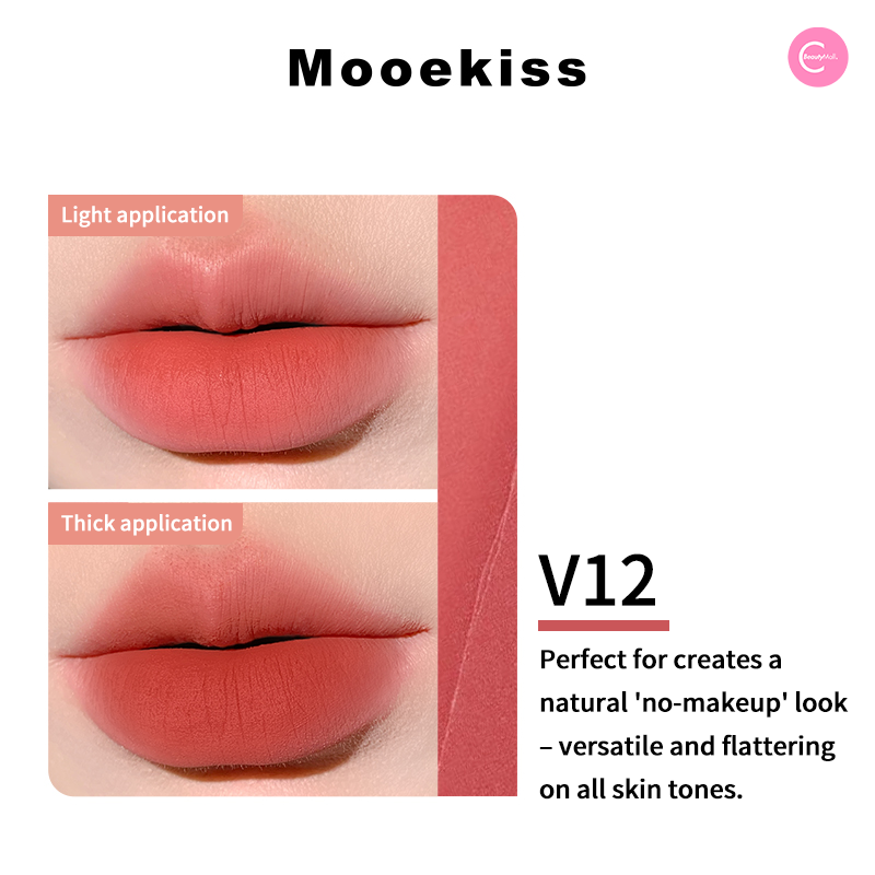 Mooekiss Velvet Space Matte Lip Clay - Long Lasting Moisturizing Lipstick for Women, Perfect for Everyday Wear & Special Occasions