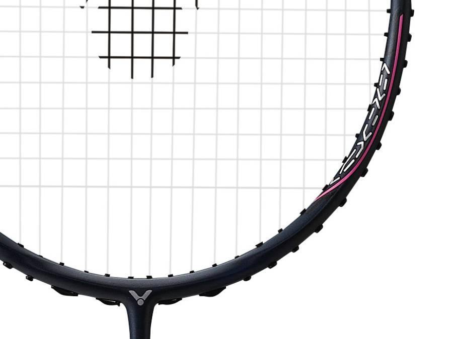 Victor DriveX 9X Unstrung Badminton Racket - Professional Carbon Fiber Badminton Racquet for Advanced Players - Perfect for Training, Tournaments & Competitive Play