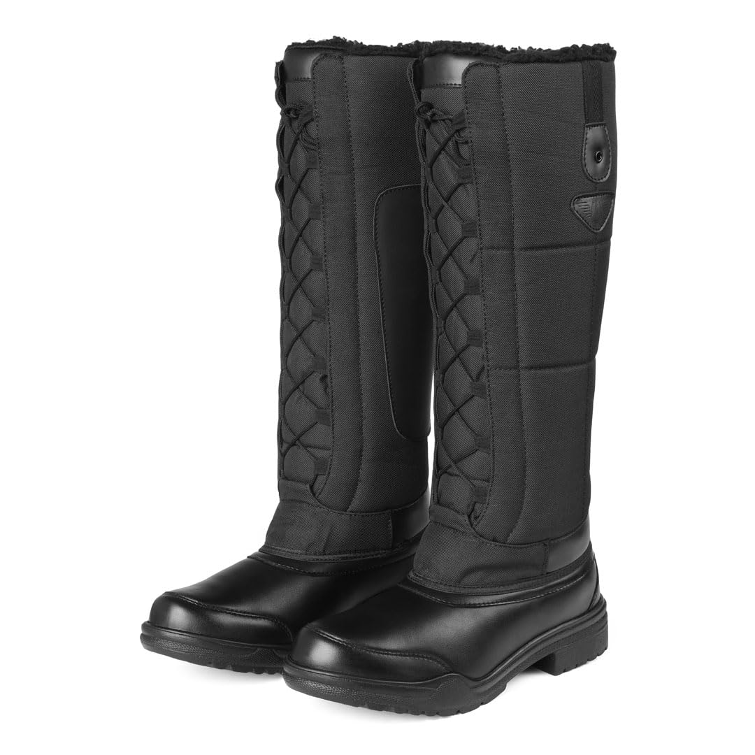TuffRider ArcticEquine Tall Winter Riding Boots for Women - Waterproof & Insulated Equestrian Boots for Cold Weather Riding, Horseback Riding, and Stable Work