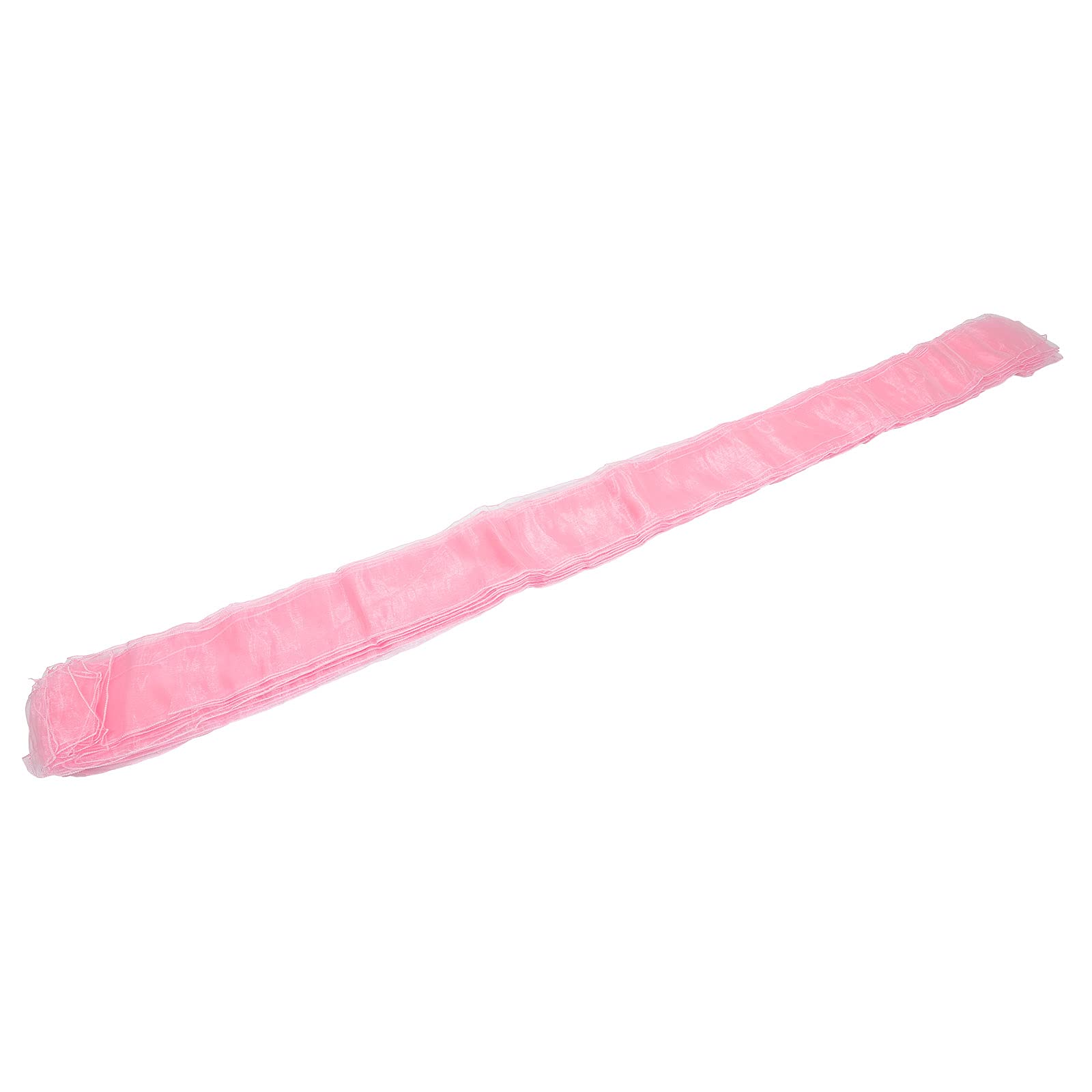 25 Pcs Pink Bowknot Chair Ribbons - Romantic Wedding Chair Decor for Engagement Party, Bridal Shower & Anniversary Celebrations - Elegant Chair Sash Decoration for Banquet, Reception & Special Events