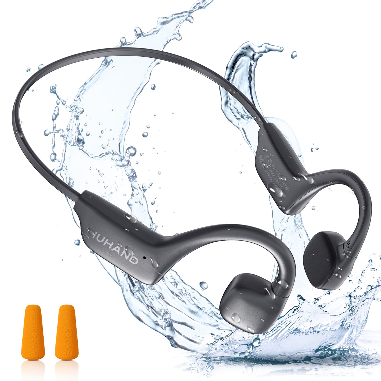 Bone Conduction Headphones Bluetooth 5.0 - IPX6 Waterproof Wireless Sport Headset with Open-Ear Design, Ultra Lightweight for Running, Cycling, Gym Workouts - Perfect for Outdoor Activities & Fitness Enthusiasts