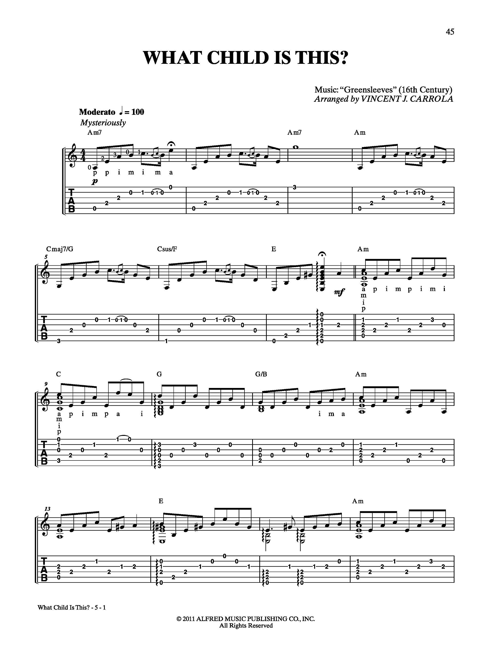 12 Christmas Classics for Guitar - Guitar TAB Book & CD | Holiday Music for Festive Gatherings, Church Services & Family Celebrations