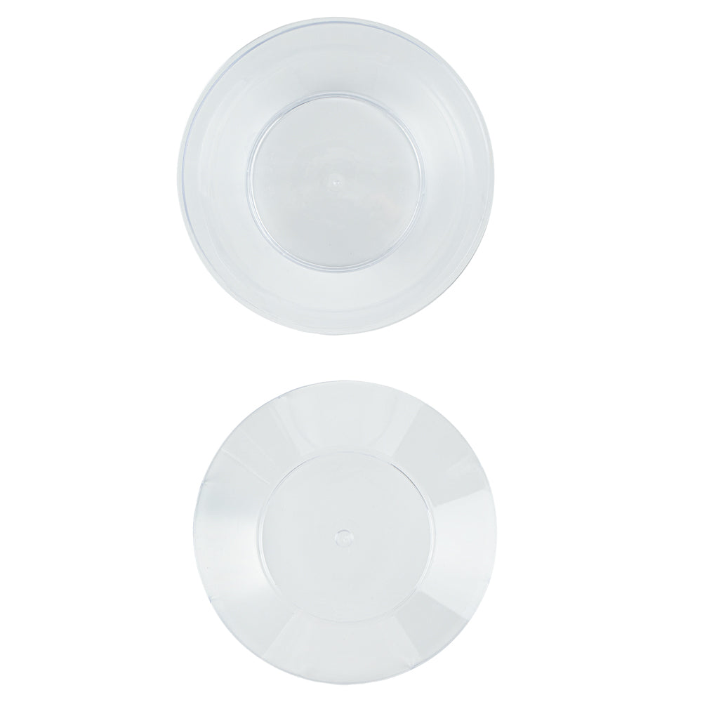 6 oz Clear Plastic Deli Containers with Lids - 10 Pack (4