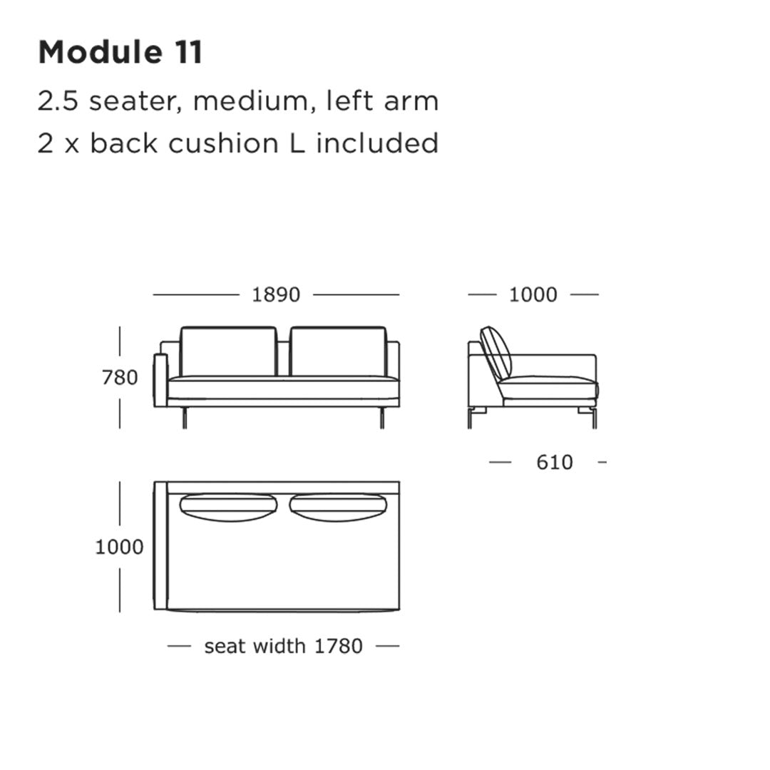 Edge V2 Pre-Configured Sofa Set - Modern Living Room Furniture for Easy Setup | Perfect for Small Spaces & Apartment Decor