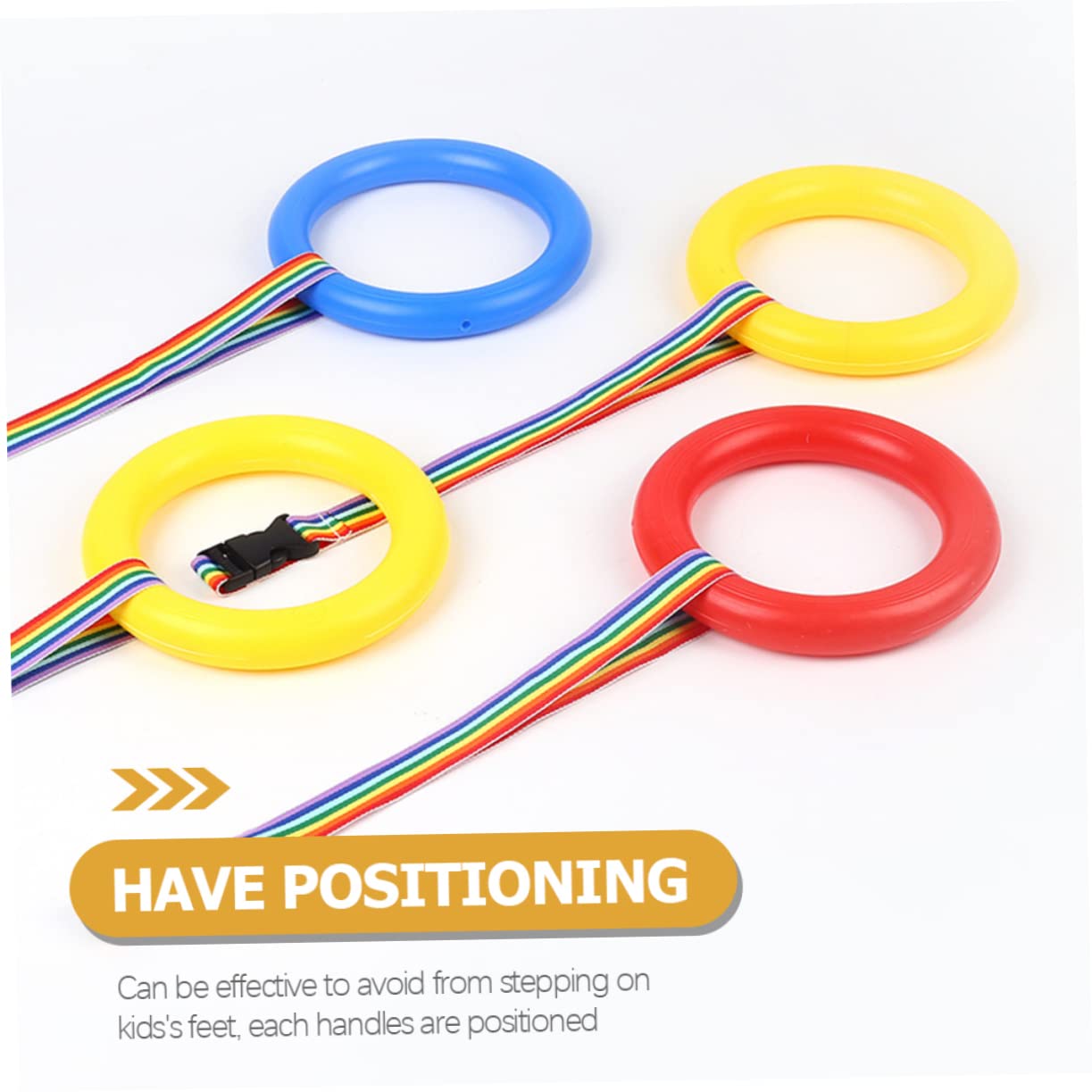 16 Pcs Kindergarten Hand Holding Rope - Safety Walking Rope for Preschool Kids, Durable Plastic Walking Belt for Classroom & Field Trips - Perfect for Group Activities, Outdoor Walks & School Safety
