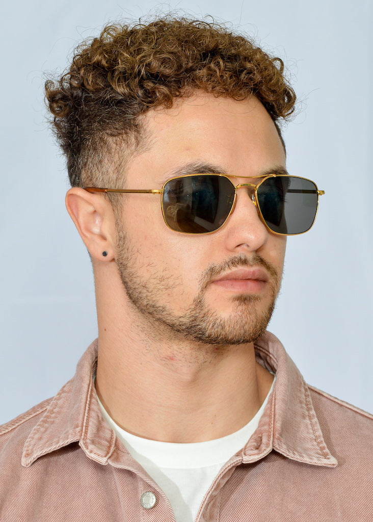 American Optical Skymaster Navigator Sunglasses - Classic Aviator Style for Men & Women - UV Protection, Polarized Lenses - Perfect for Driving, Travel & Outdoor Adventures