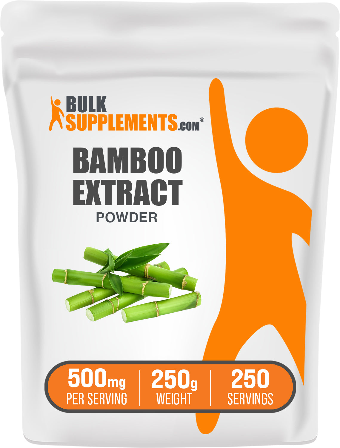 Organic Bamboo Extract Powder for Skin & Hair Care - Natural Anti-Aging Supplement for Women & Men - Use in Smoothies, Tea & DIY Beauty Recipes